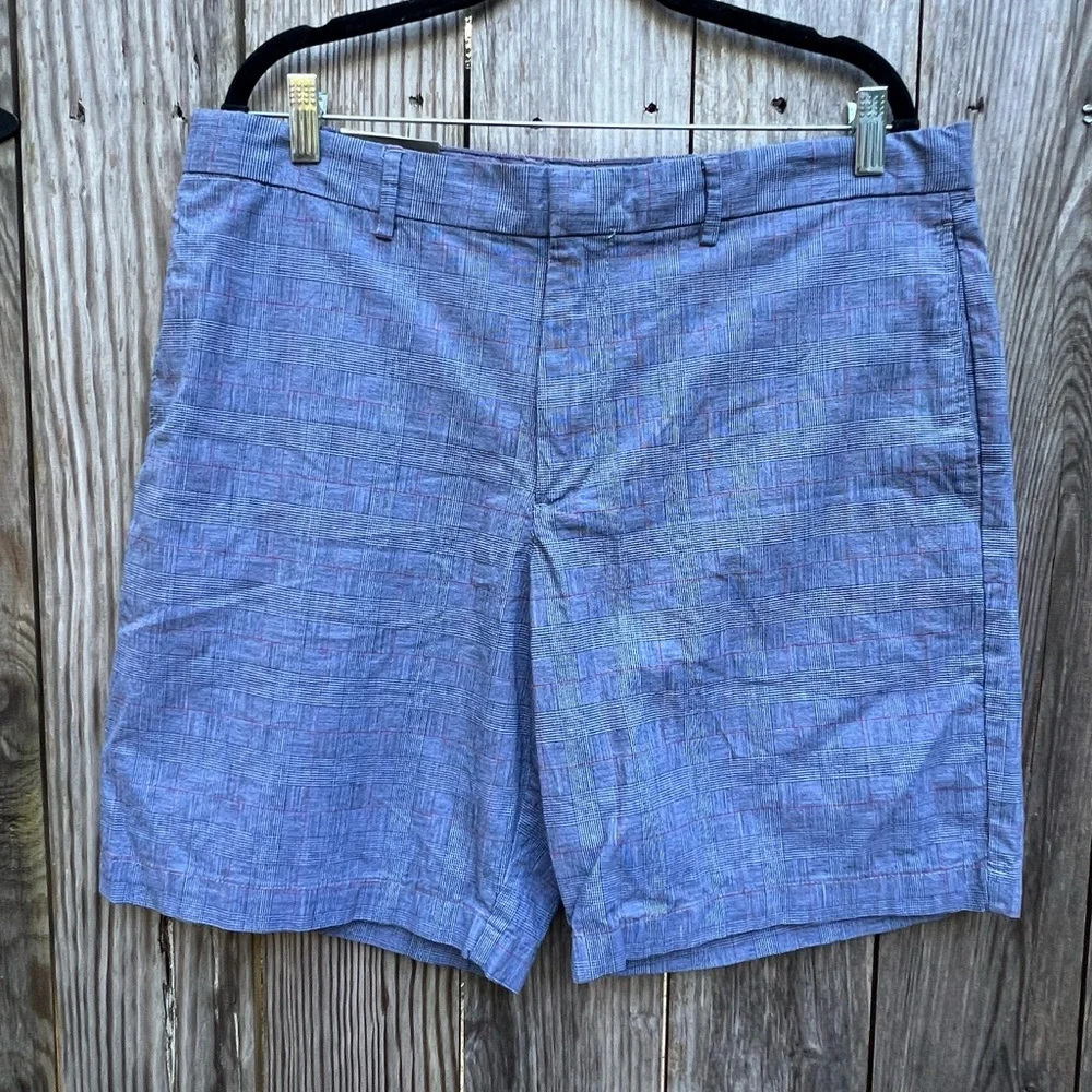 BANANA REPUBLIC Aiden Club Short Plaid Shorts Mens 36” NWT NEW
